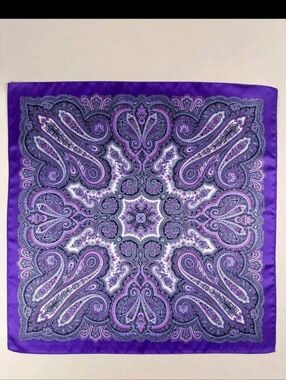 Paisley Print Beautiful Scarf/ Purse Scarf NEW